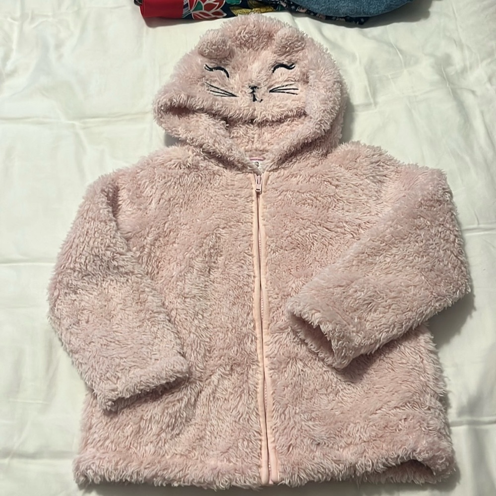 Gymboree fleece hooded sweatshirt size 2T